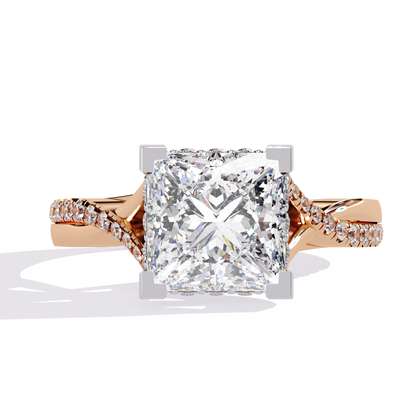 Regalia d’Or Princess Solitaire Ring