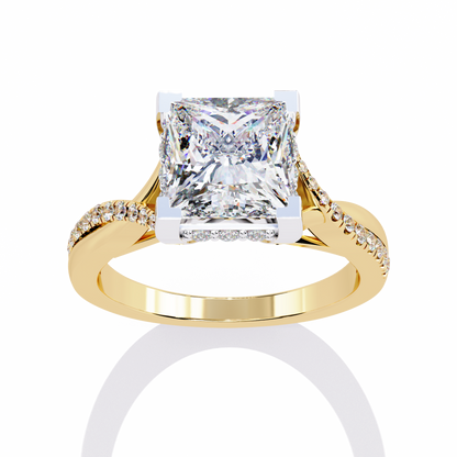 Regalia d’Or Princess Solitaire Ring