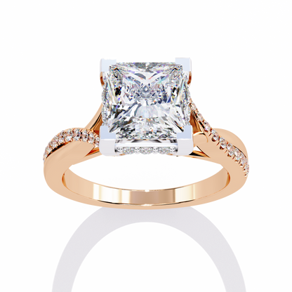 Regalia d’Or Princess Solitaire Ring