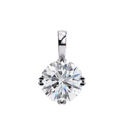 Astrelline Haute Round Diamond Pendant