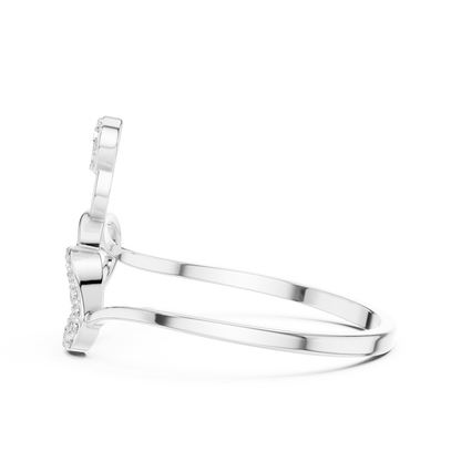 Eclipse Band Diamond Ring