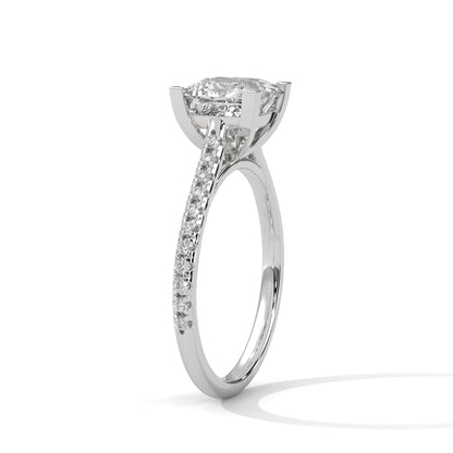 Zerine Grace Princess Solitaire Ring