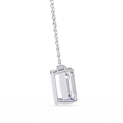Valoria Eternelle Emerald Solitaire Pendant
