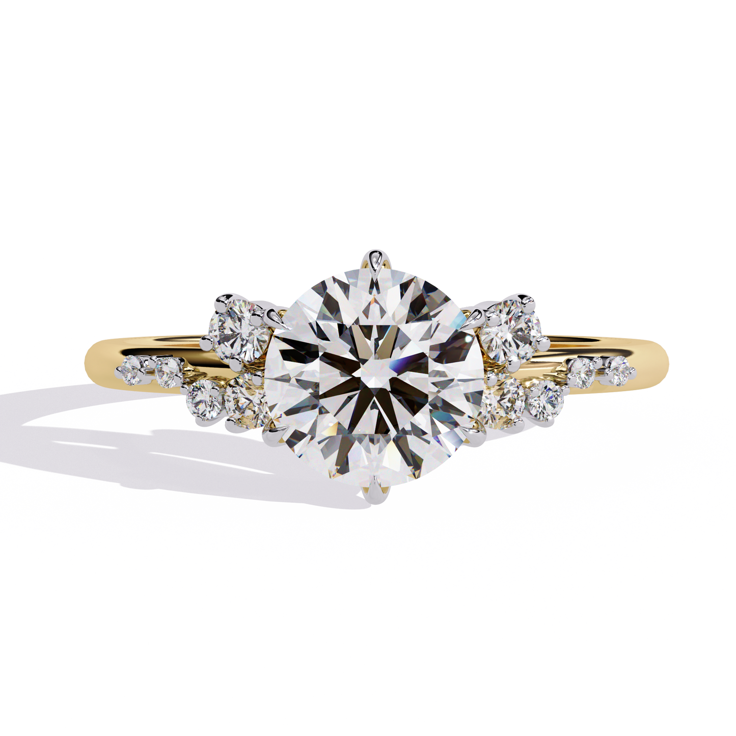 Seraphina Luxe Round Solitaire Ring