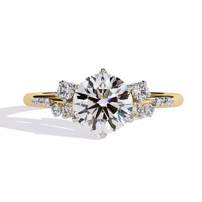 Seraphina Luxe Round Solitaire Ring