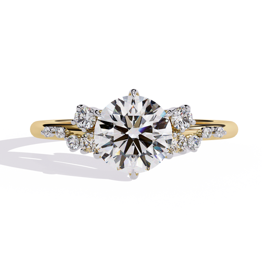 Seraphina Luxe Round Solitaire Ring