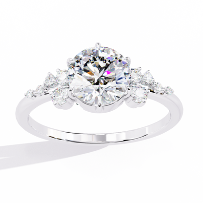 Seraphina Luxe Round Solitaire Ring