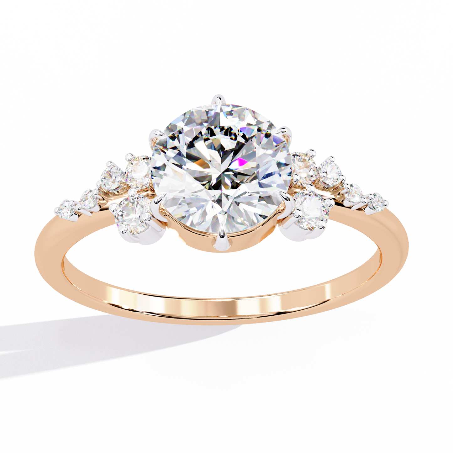 Seraphina Luxe Round Solitaire Ring