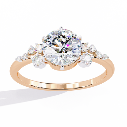 Seraphina Luxe Round Solitaire Ring