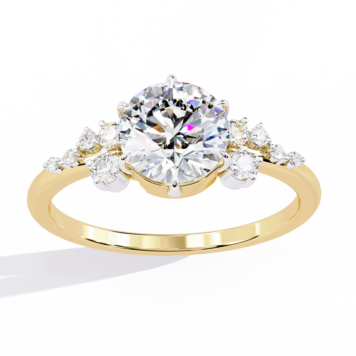Seraphina Luxe Round Solitaire Ring