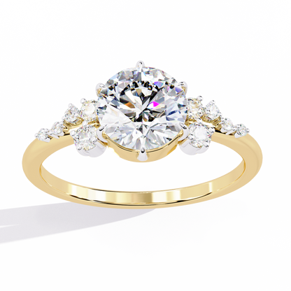 Seraphina Luxe Round Solitaire Ring
