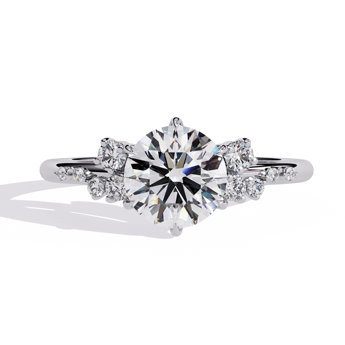 Seraphina Luxe Round Solitaire Ring