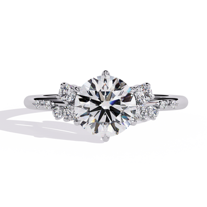 Seraphina Luxe Round Solitaire Ring