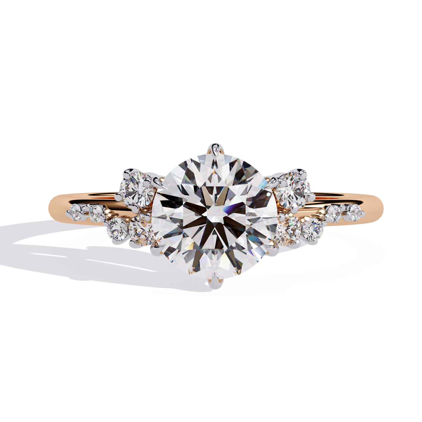 Seraphina Luxe Round Solitaire Ring