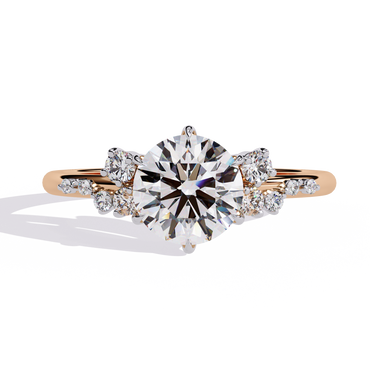 Seraphina Luxe Round Solitaire Ring