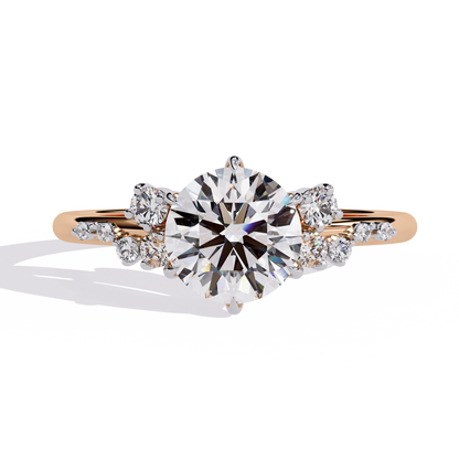 Seraphina Luxe Round Solitaire Ring