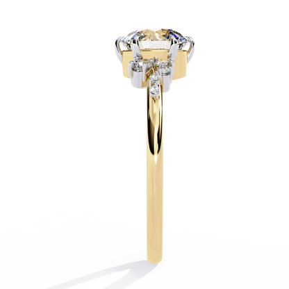 Seraphina Luxe Round Solitaire Ring