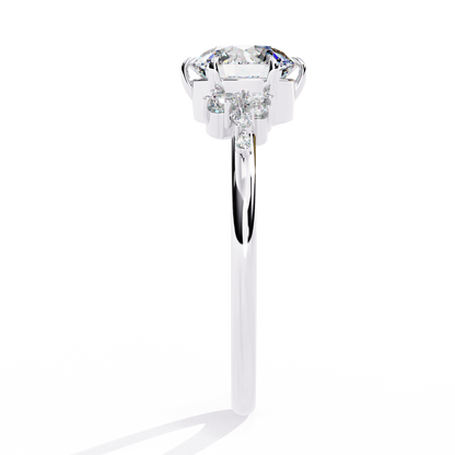 Seraphina Luxe Round Solitaire Ring