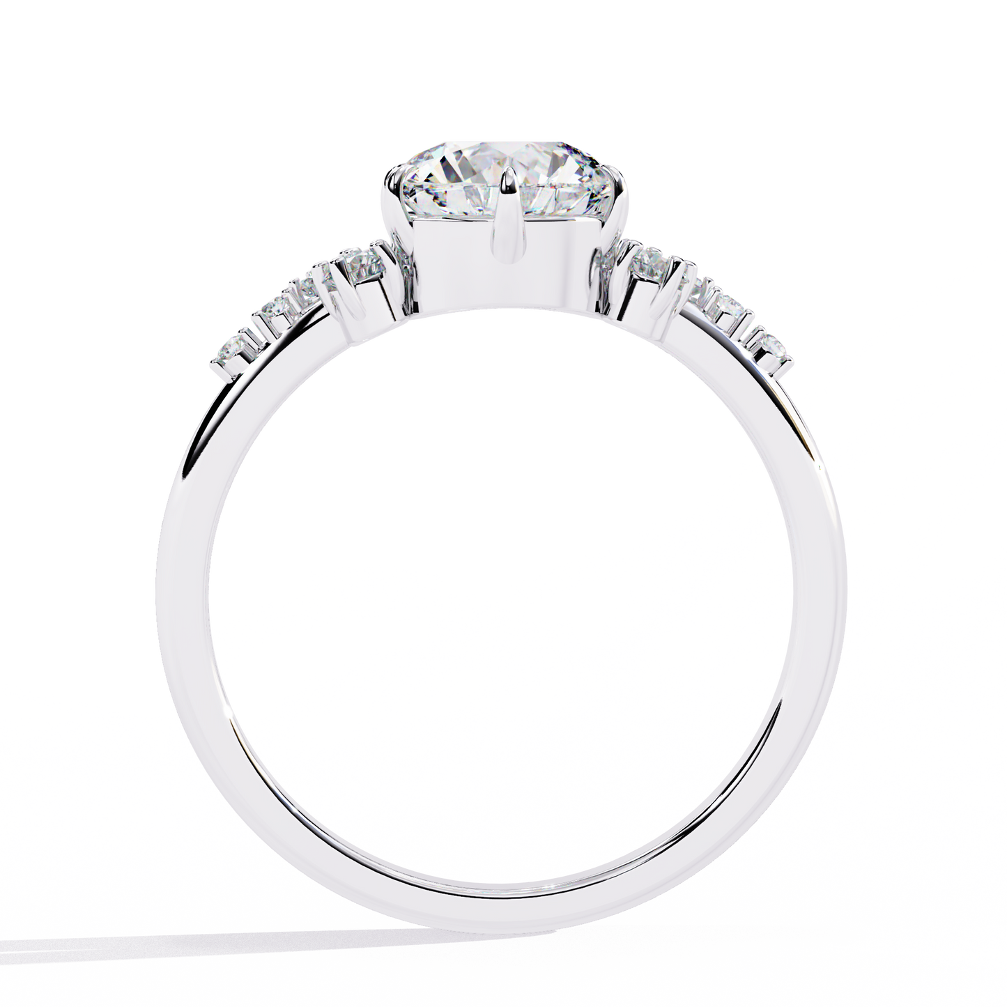 Seraphina Luxe Round Solitaire Ring