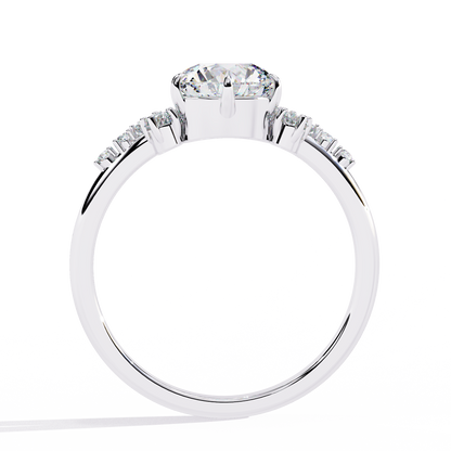 Seraphina Luxe Round Solitaire Ring
