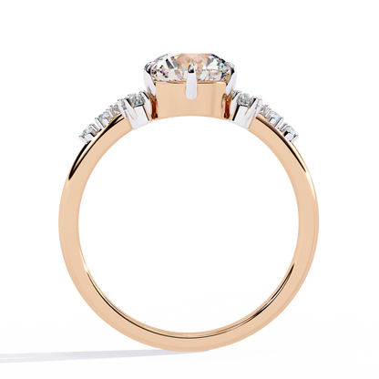 Seraphina Luxe Round Solitaire Ring