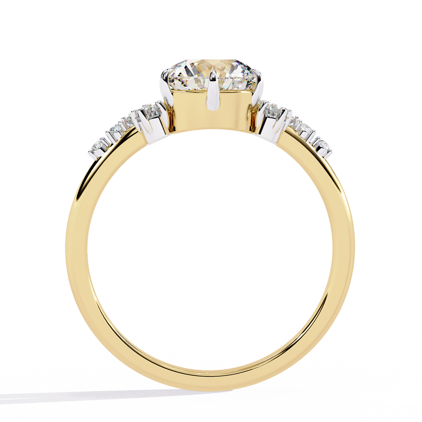 Seraphina Luxe Round Solitaire Ring