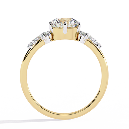 Seraphina Luxe Round Solitaire Ring