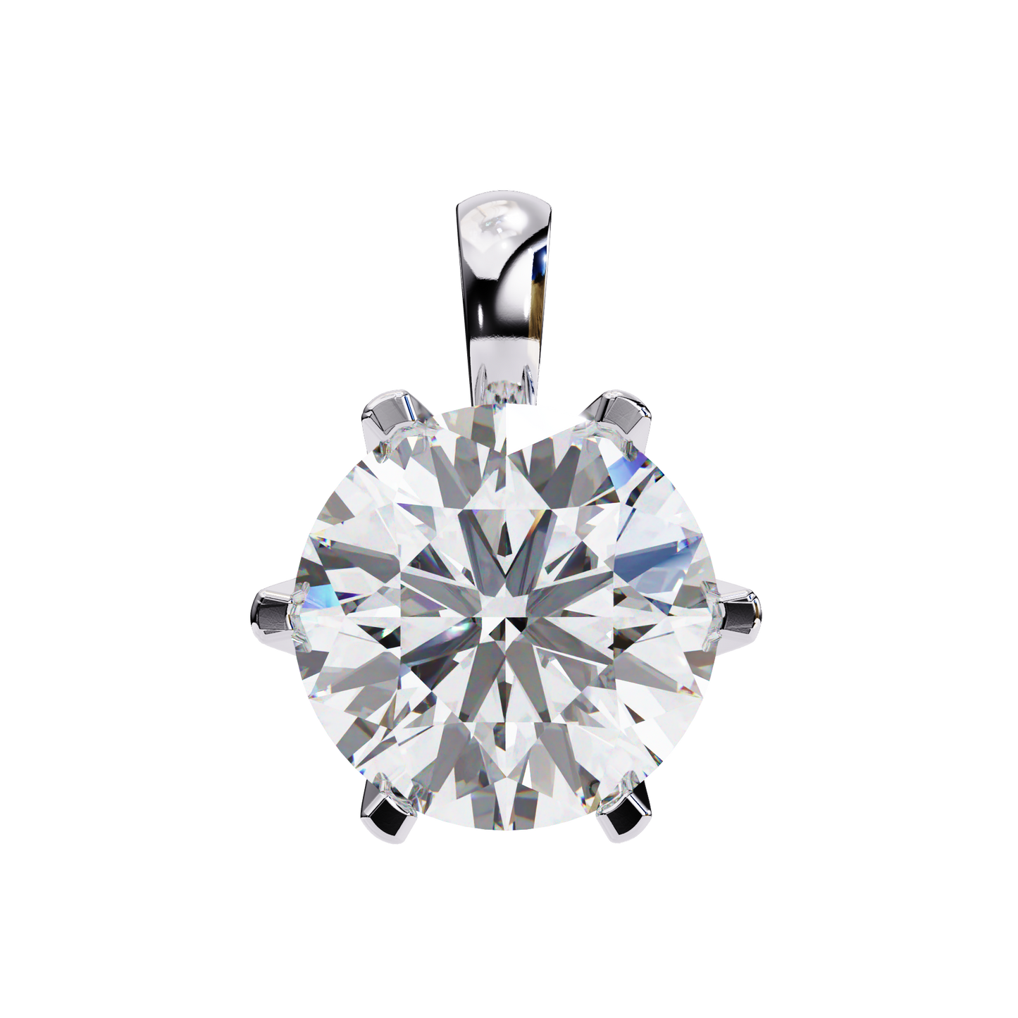Duchess Arionne Round Solitaire Pendant
