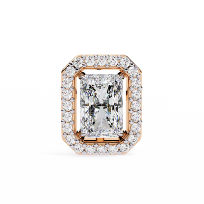 Splendore Classico Radiant Diamond Earrings