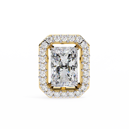 Splendore Classico Radiant Diamond Earrings