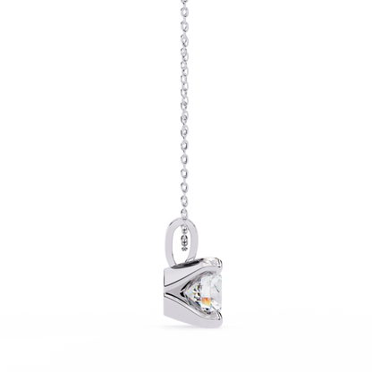 Lustria Imperiale Round Solitaire Pendant