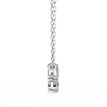 Ravelline Baroque Diamond Pendant