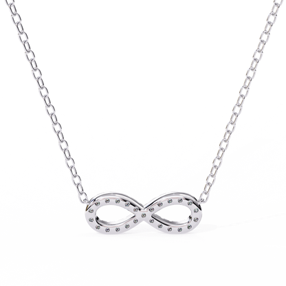 Elysia Crest True Infinity Diamond Pendant