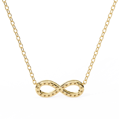 Elysia Crest True Infinity Diamond Pendant