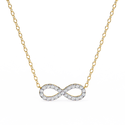 Elysia Crest True Infinity Diamond Pendant