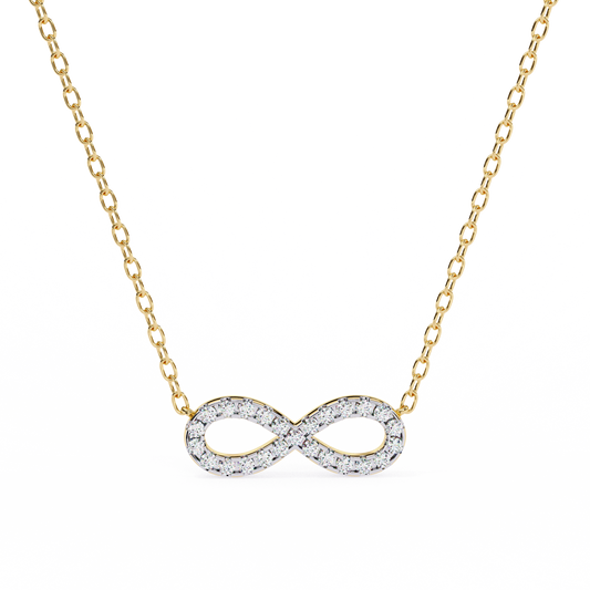 Elysia Crest True Infinity Diamond Pendant