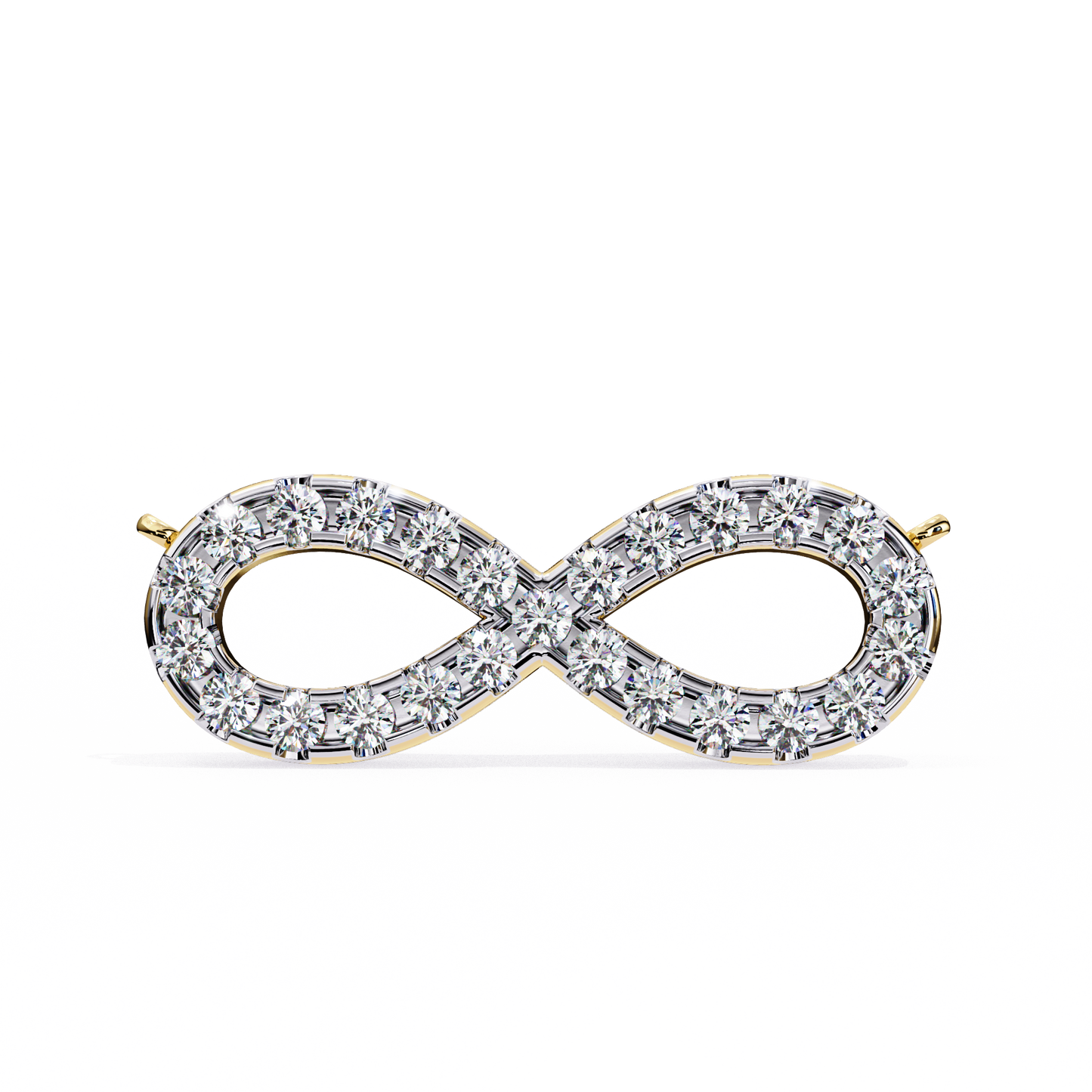 Elysia Crest True Infinity Diamond Pendant