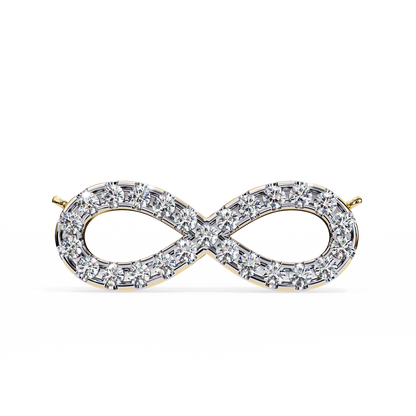 Elysia Crest True Infinity Diamond Pendant