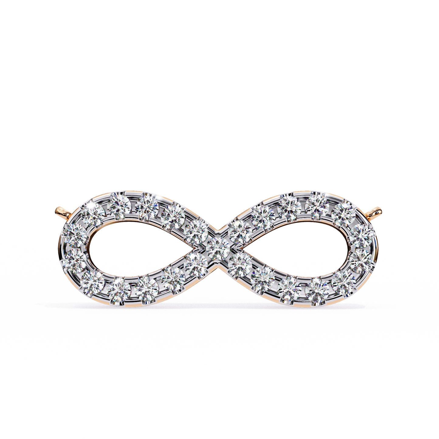 Elysia Crest True Infinity Diamond Pendant