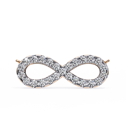 Elysia Crest True Infinity Diamond Pendant