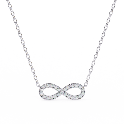Elysia Crest True Infinity Diamond Pendant
