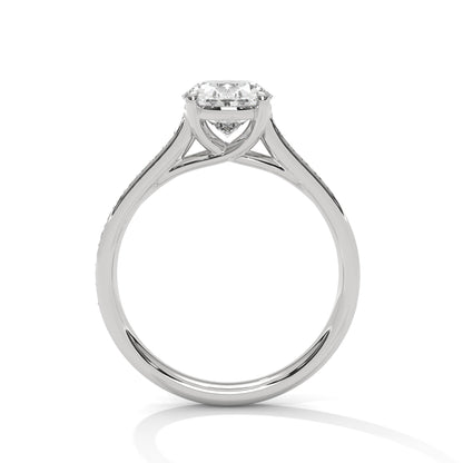 Enigma Glow Oval Solitaire Ring