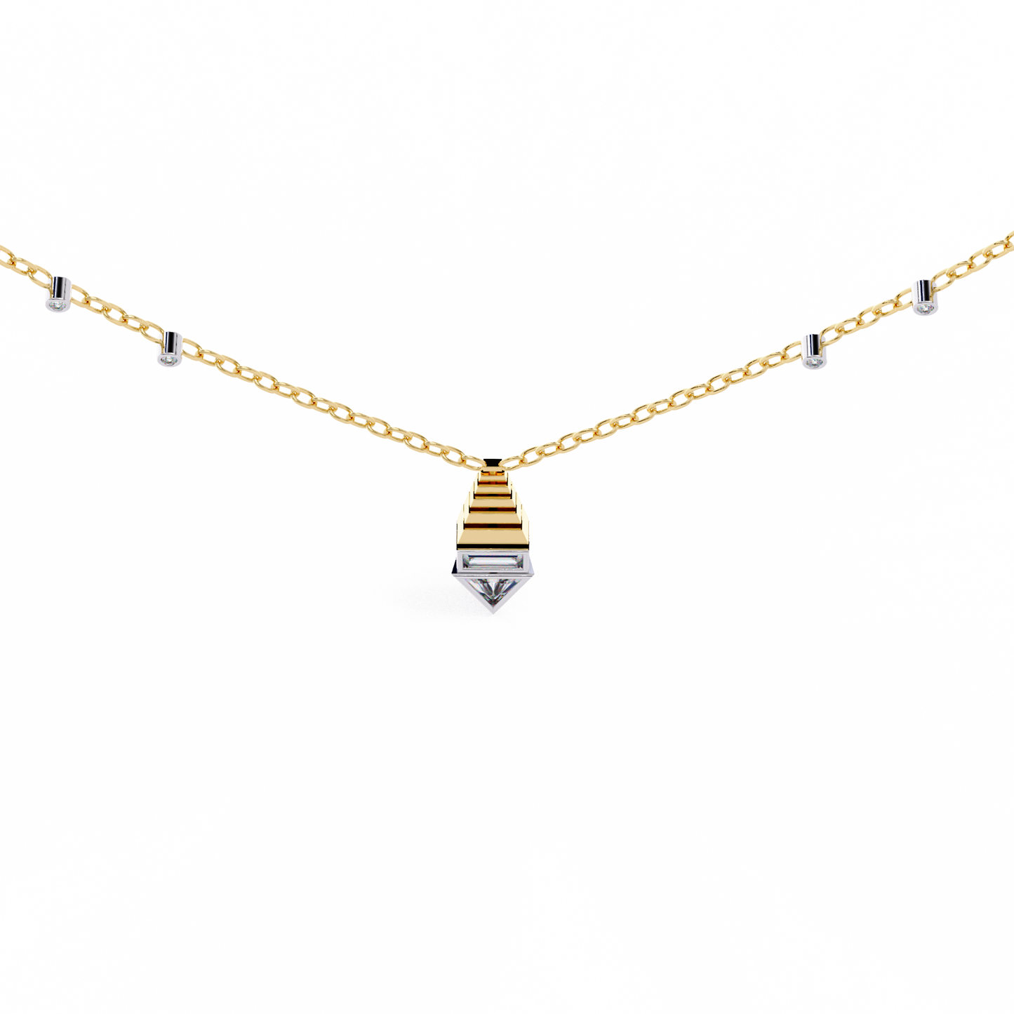 Mirabelle Aura Diamond Pendant