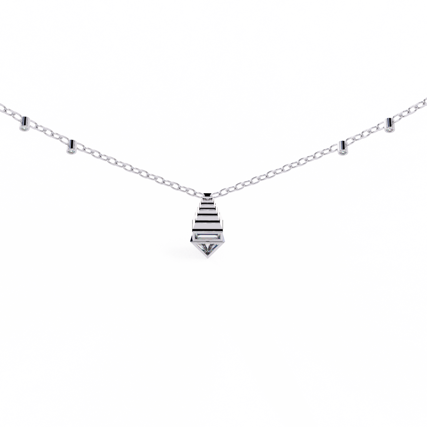 Mirabelle Aura Diamond Pendant