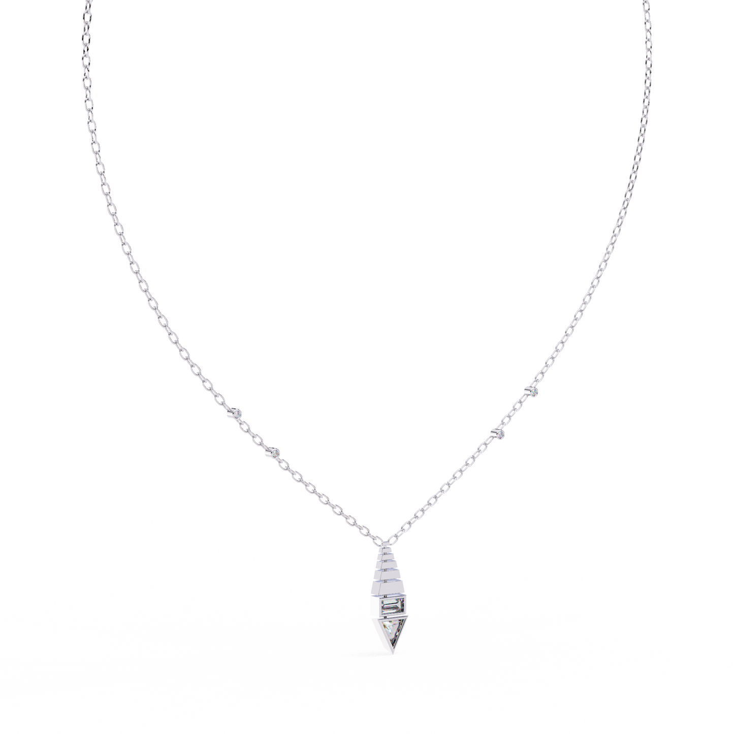 Mirabelle Aura Diamond Pendant