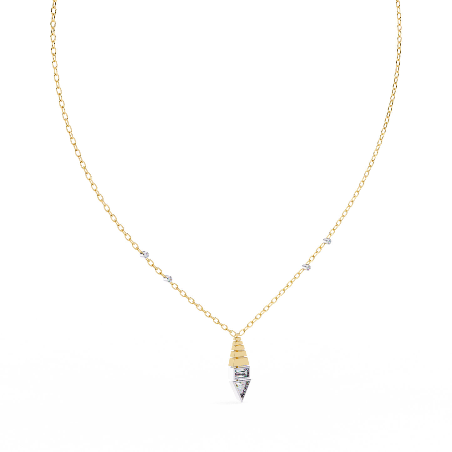 Mirabelle Aura Diamond Pendant