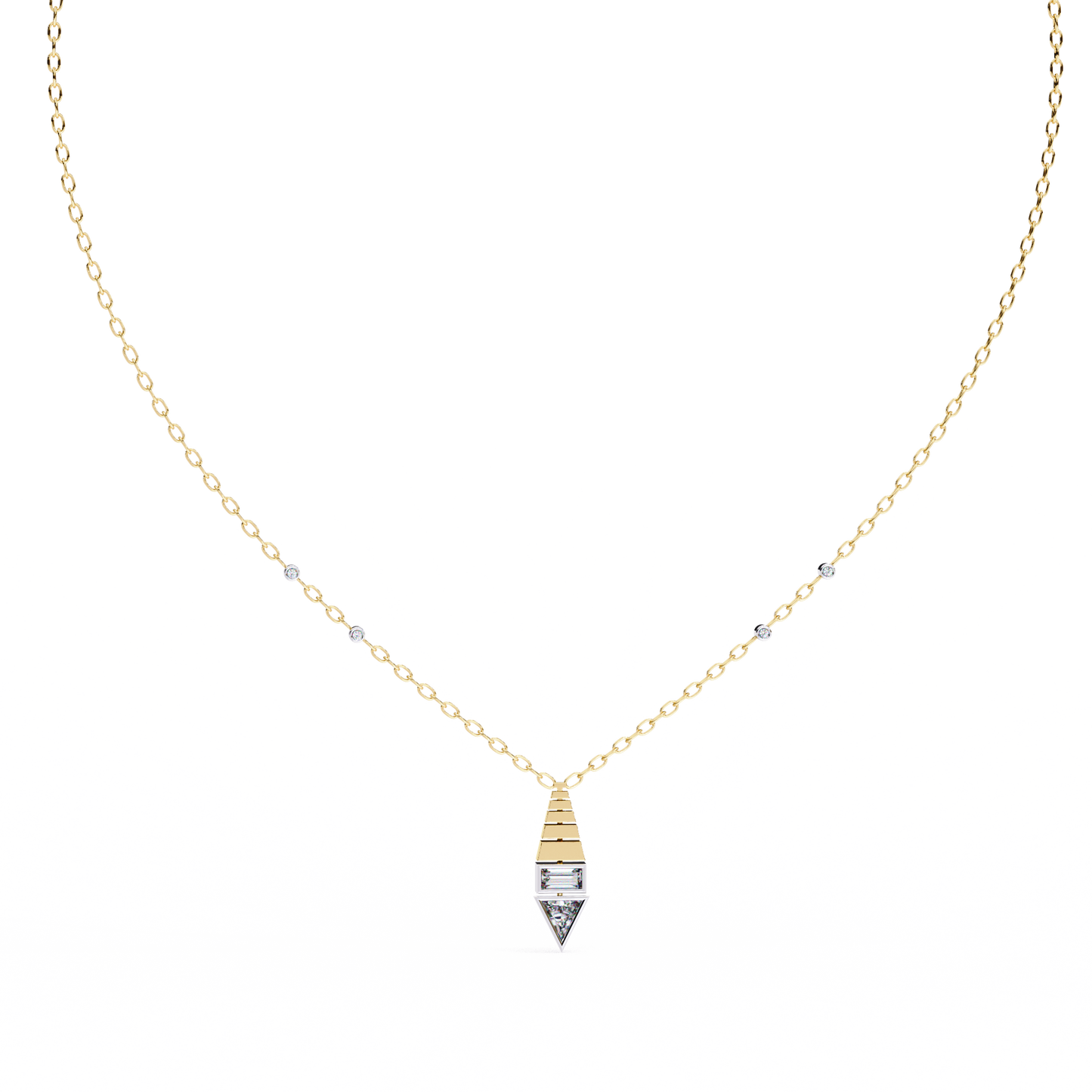 Mirabelle Aura Diamond Pendant