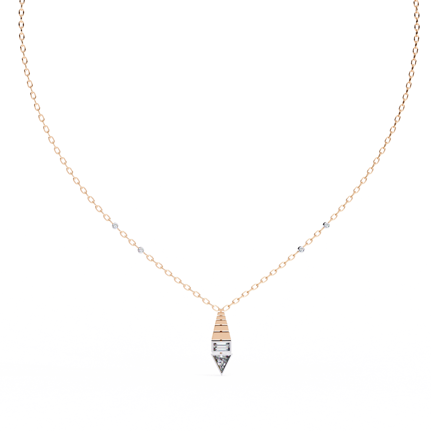 Mirabelle Aura Diamond Pendant