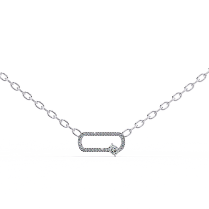 Divina Flare Diamond Pendant