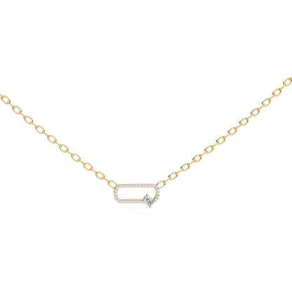 Divina Flare Diamond Pendant